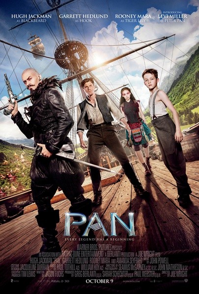 小飞侠：幻梦启航 Pan [2015][奇幻 / 冒险][ 美国 / 英国 / 澳大利亚]