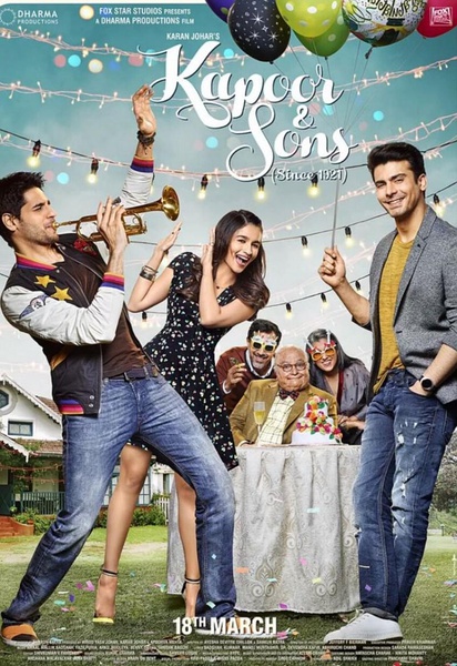 卡普尔和儿子们 Kapoor and Sons [2016][剧情 / 喜剧 / 爱情][印度]