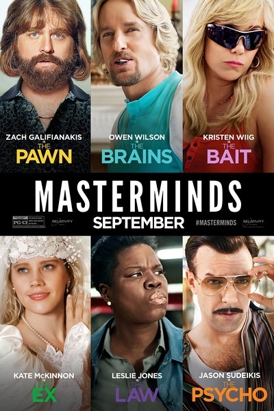 犯罪大师 Masterminds [2016][喜剧 / 动作 / 犯罪][美国]