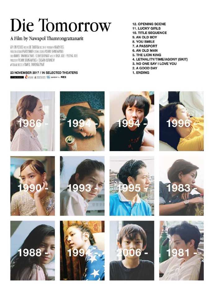 死于明日 Die Tomorrow [WEBRip1080p内嵌中文字幕][2017][剧情][泰国]